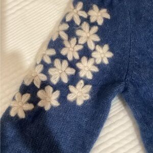 Beautiful Sézane embroidered sweater